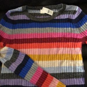 Rainbow sweater from Gap